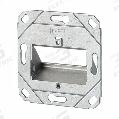 METZ CONNECT Wall Outlet: UP0, GD-Zn (Zinc Die-Cast), Individual Keystone Modules - Voice & Data Housings, Panels & Connector Components