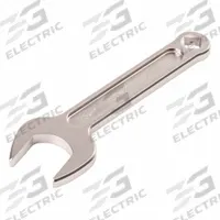 TEKTON Open End Wrench: Chromium Molybdenum Steel, Satin, 25 mm Head Size, 6 1/16 in Overall Lg (MPN WSE14425). Key specifications — attr309776: No; attr309781: Satin; attr309780: Chromium Molybdenum Steel; attr324939: TEKTON.