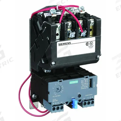 Siemens Magnetic Motor Starter: Non-Reversing, 3 Poles, NEMA Size 1, 27 A - Non-Reversing Starters with Electronic Overloads