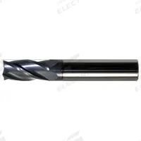CLEVELAND Square End Mill: Carbide, AlTiN Coated, 4 Flute, 11 mm Mill Dia, 22 mm LOC, 70 mm OAL (MPN C98257)
