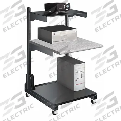 HERGO Medical Workstation: 24 in Overall Wd, 35 in Overall Dp, 42 in Overall Ht - Open-Frame Mobile Medical Computer Workstations