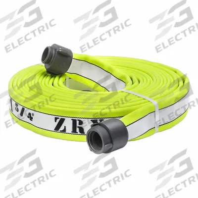 ARMTEX HP Fire Hose: Double Jacket, 1 3/4 in Hose Inside Dia, 100 ft Hose Lg - Attack Fire Hoses