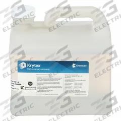 KRYTOX Vacuum Pump Lubricant: 1.3 gal, Pail, 2 SAE Grade, 15 ISO Viscosity Grade, 60 Viscosity Index (MPN 1514). Key specifications — attr71764: Yes; attr59269: 15; attr59266: Pail; attr59275: 2; attr59279: 60.