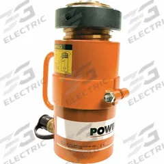 POWER TEAM Hydraulic Cylinder: Single Acting, 55 ton Nominal Capacity, 6 in Nominal Stroke Lg, Steel (MPN R556L). Key specifications — attr98927: POWER TEAM.