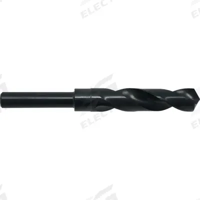 CLE-LINE Reduced Shank Drill Bit: 18.5 mm, 118° Point - High-Speed Steel Silver & Deming Drill Bits