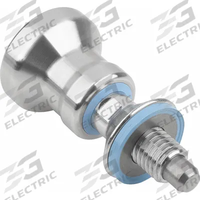 KIPP Indexing Plunger: Locking, 316L SS, M10 Thread - Locking Hygienic Pull-Knob Indexing Plungers for USIT Washers