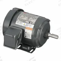 DAYTON General Purpose Motor: Rigid Base Mount, Totally Enclosed Non-Ventilated, 3/4 hp, 3,500 RPM (MPN 3N443). Key specifications — Brand: DAYTON; Nameplate Voltage @ 60 Hz: 208-230/460V AC; Full Load Current @ 60 Hz: 1.9/1.8-1.0 A; Nameplate RPM @ 60 Hz: 3,500 RPM; Motor Enclosure: TENV.