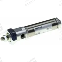SMC Round Body Cylinder: 3/4 in Bore, 3 in Stroke, Stainless Steel, Nose Mounting, 1/8 in NPT, NCM (MPN NCMB075-0300S). Key specifications — attr1133716: Rotating Rod.