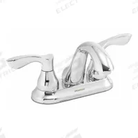 SPEAKMAN Mid Arc Bathroom Faucet: Chelsea, Brass, Polished Chrome Finish, 1.2 gpm Flow Rate, Arc (MPN SB-1711-E). Key specifications — Includes: Pop-Up Drain With Lift Rod; Brand: SPEAKMAN; Series: Chelsea.