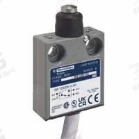 TELEMECANIQUE SENSORS Limit Switch: Roller Plunger, Metallic, 9007MS (MPN 9007MS07S0100). Key specifications — attr1019632: TELEMECANIQUE SENSORS; attr1019639: Pre-Wired Cable; attr1019655: Steel; attr1023447: 9007MS.