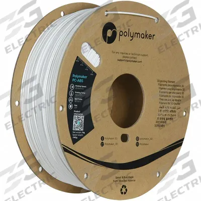 POLYMAKER 3D Printing Filament: PC/ABS, 1.75 mm, 1 kg - PC/ABS 3D-Printing Filament