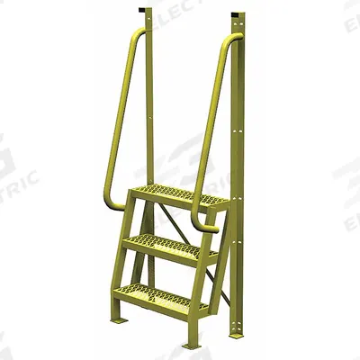 TRI-ARC Configurable Platform Ladder: 6.8 ft Overall Ht, 30 in Overall Wd, 20 in Overall Dp - Base Ladders & Stairs