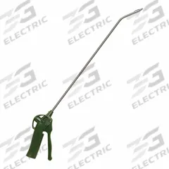 EXAIR Air Gun: Ergonomic Grip, Polyoxymethylene, 1/4 in Female NPT, 12 in Actual Extension Lg, 12 in (MPN 1809SS-12). Key specifications — attr1328526: Polyoxymethylene; attr1328500: Extension Pipe; attr1328508: EXAIR; attr1328515: No; attr1328533: Yes.