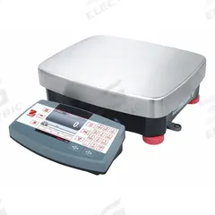 OHAUS Industrial Bench Scale: 14 7/8 in x 12 1/4 in, IP54, Ranger 7000, 30 lb Wt Capacity - Imperial (MPN R71MD15). Key specifications — Connection Ports: RS-232; Readability: 0.0005 lb/0.2 g; Brand: OHAUS; Weighing Surface Material: Stainless Steel.