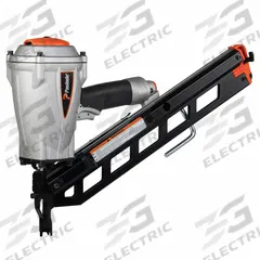 PASLODE Air Nail Gun: Framing, 30°, Strip, 3/8 in NPT, Sequential, Strip Collation, 84 Nail Capacity (MPN 501000). Key specifications — attr1320923: PASLODE; attr1320894: Sequential.