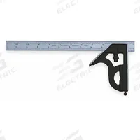 STARRETT Combination Square: SAE, Steel, Satin, 6 in Blade Lg, 1/64 in Graduations (MPN C11H-6-4R). Key specifications — attr1182179: Square; attr1182186: 1/64 in; attr1182189: Satin; attr1182159: STARRETT; attr1182169: Cast Iron.