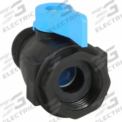 APPROVED VENDOR Manual Two-Way Ball Valve: 3/4 in, PVC, Straight, FGHT x MGHT, Full Port Ball Port (MPN 7050090). Key specifications — Brand: APPROVED VENDOR; Handle: Lever.