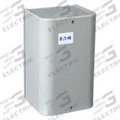 EATON Definite Purpose Contactor: 3 Poles, 24V AC, 15 A, Non-Reversing, Compact Contactor Frame Size (MPN C25DGD315T). Key specifications — Brand: EATON; Coil Voltage: 24V AC; Contactor Style: HVACR Definite Purpose Contactor; Frame Size: D; Terminal Connection Type: Quick-Disconnect Terminals; Maximum Voltage Rating: 690V AC; Series: C25 Series; Phase: Three.