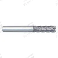 APPROVED VENDOR Corner Radius End Mill: Carbide, nACRo Coated, 5 Flute, 5/16" Mill Dia, 13/16" LOC (MPN 295-020312B)