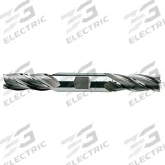 YG-1 Square End Mill: High Speed Steel, TiN Coated, Double End, 4 Flute, 1/4" Mill Dia, 5/8" LOC (MPN 12047HN)