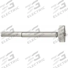 CORBIN RUSSWIN Exit Device: 48 in Max Door Wd, Stainless Steel (MPN ED5200S 630). Key specifications — Product Type: Exit Device; Ligature Resistance: Not Ligature-Resistant; Brand: CORBIN RUSSWIN; Outside Trim Type: Not Included; Exit Bar Style: Touchbar; ADA Compliant: Yes.