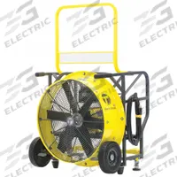 TEMPEST PPV Fan: Variable Speeds, 21 in Blade Dia, 1 1/2 hp Motor Horsepower, Electric, Positive (MPN 910-1340). Key specifications — Brand: TEMPEST; Number of Speeds: Variable; Power Source: Electric; Pressure Type: Positive.