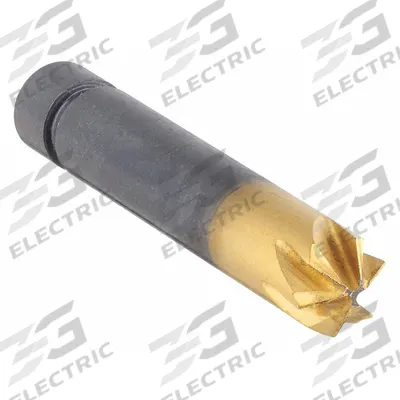 KEO Countersink: 100°, 6 Flute, 3/8 in Body Dia - Smooth-Finish Six-Flute Countersinks