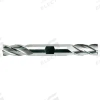 YG-1 Square End Mill: Cobalt, TiN Coated, Double End, 4 Flute, 15/32" Mill Dia, 1" LOC, 4-1/8" OAL (MPN 13317CN)