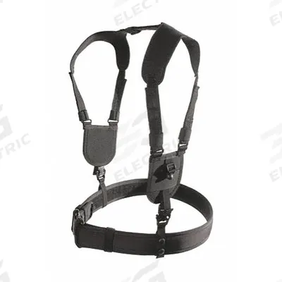 BLACKHAWK Duty Belt Harness: L/XL, Nylon, 2 1/4 in Wd - Ergonomic Duty Harnesses