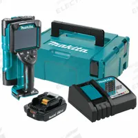 MAKITA Multi-Surface Scanner Kit: 3/16 in, Batteries Required (Included), Li-Ion, LED, Visual (MPN DWD181R1J). Key specifications — attr938389: DWD181R1J; attr938390: MAKITA; attr939020: Dry Concrete; attr939024: Visual; attr939026: Live Wire.