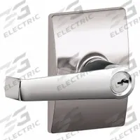 SCHLAGE Door Lockset: Office Lever Locksets, Chrome (MPN F51A ELA 625 CEN). Key specifications — attr1024149: Not Ligature-Resistant; attr1011488: SCHLAGE; attr1024446: F81; attr1011524: No Message; attr1011506: Elan; attr1011485: No; attr1059461: Bright Chromium-Plated : Brass.