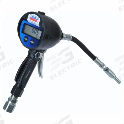LINCOLN Drum Pump Nozzle: Manual, 5 gpm Max. Flow Rate, 1/2 in NPTF - Digital Metered Manual Dispense Guns