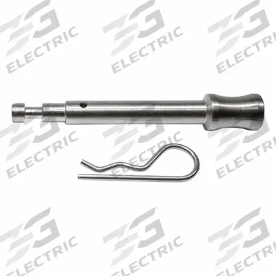 EQUIPMENT LOCK Lock: 2 in Compatible Hitch Size, 5/8 in Pin Dia, I/II/III - Pin & Clips