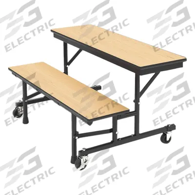 PALMER HAMILTON Convertible Bench Table: Maple, 30 1/8 in Overall Wd - Convertible Bench Tables