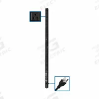 EATON TRIPP LITE PDU: Single-Phase, 120V AC, 16 Outlets, NEMA 5-15R, 0 RU, Front Facing, NEMA 5-15P (MPN PDUV15-48). Key specifications — Plug Type: NEMA 5-15P; Brand: EATON TRIPP LITE; Phase: Single-Phase; Maximum Input Voltage: 120V AC; Receptacle Type: NEMA 5-15R; Facing: Front.