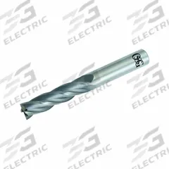 OSG Square End Mill: Carbide, TiAlN Coated, 4 Flute, 12 mm Mill Dia, 51 mm LOC, 102 mm OAL (MPN 464-472411)