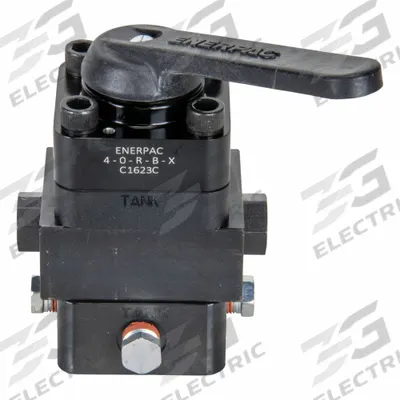 ENERPAC Control Valve: 4.5 gpm Max Flow Rate, Three Positions - Lever-Operated Directional Control Valves