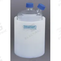 HPLC Reservoir Secondary Container: 8 1/2 in Overall Lg, Polyethylene, White, 1 Compartments (MPN F16956-0001). Key specifications — Material: Polyethylene; Brand: SP SCIENCEWARE; Product Type: HPLC Reservoir Secondary Container.