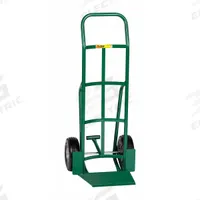 APPROVED VENDOR General Purpose Hand Truck: 600 lb, Flow-Back Handle, Green, Steel, Flat-Free (MPN TF-360-10FF). Key specifications — Brand: APPROVED VENDOR; Color: Green.