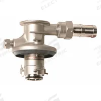 LIQUIDYNAMICS INC. Coupler: Stainless Steel, 3/4 in Hose Barb, 0° Outlet Angle, EPDM (MPN 195206A). Key specifications — Body Material: Stainless Steel; Compatible Manufacturer Model Number: 970027-02MG; Brand: LIQUIDYNAMICS INC..