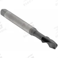 WIDIA GTD Spiral Flute Tap: #8-32 UNC, H3 / 3B, 2 Flute, Plug Chamfer, TiN+CrC/C Coated Cobalt (MPN GT725014)