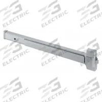 ARROW Exit Device: 36 in Max Door Wd, Stainless Steel (MPN ED910-36 32D). Key specifications — Product Type: Exit Device; Brand: ARROW; Exit Device Type: Rim; Exit Bar Style: Touchbar; ADA Compliant: Yes.