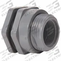 HAYWARD Bulkhead Tank Flange: CPVC Body, 1 in Female NPT Threaded Inside, EPDM Gasket (MPN BFA2010TEL). Key specifications — Fitting Material: CPVC; Brand: HAYWARD.