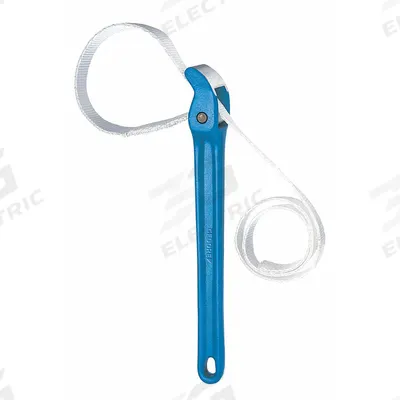 GEDORE Strap Wrench: For 8 in Outside Dia, 12 in Handle Lg, 1 in Strap Wd - Strap Wrenches
