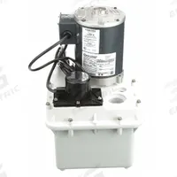 HARTELL Sink Drain Pump System: 1 gal, 1/4 hp, 115V AC, 25 gpm Flow Rate @ 10' of Head, 5 A, 1 in (MPN LTP-1). Key specifications — Brand: HARTELL; Rated Voltage: 115V AC; Switch: Piggyback Vertical.