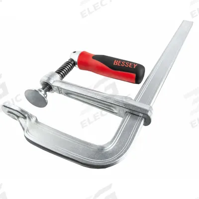 BESSEY Bar Clamp: Medium Duty, Pivoting Screwdriver Handle, 20 in Jaw Opening - Max - Bar Clamps