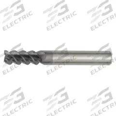 WIDIA HANITA Square End Mill: Carbide, TiAlN Coated, 3 Flute, 10 mm Mill Dia, 22 mm LOC, 72 mm OAL (MPN 460310004RT)