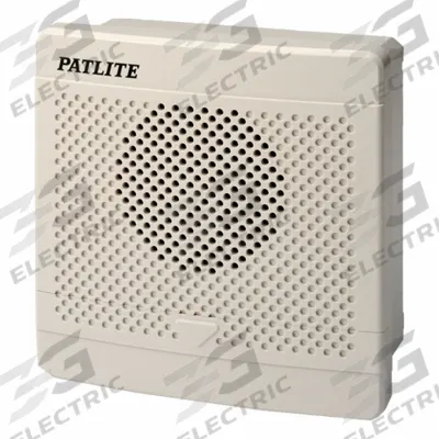 PATLITE Audible Alarm: Tone Sound, 5 W Watt, 12 to 24V DC, Indoor/Outdoor - Tone Alarms
