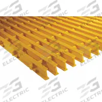 FIBERGRATE Fiberglass Pultruded Grating: Structural Grating, 4 ft x 5 ft Nominal Size (WxL), ISOFR (MPN 350843.02). Key specifications — Brand: FIBERGRATE.