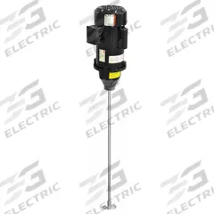 DAYTON Drum Mixer: 115/230V AC, 29 in Shaft, Top, Thread into Bung, TEFC, Single-Phase Phase (MPN 32V136). Key specifications — attr1187629: Single-Phase; attr1187631: Thread into Bung; attr1187635: 115/230V AC; attr1187636: 55 gal; attr1187637: 29 in; attr1187642: TEFC; attr1187664: DAYTON.